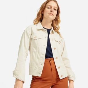 Everlane The Denim Jacket Ivory